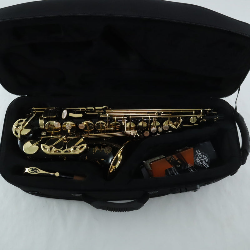 Selmer Paris Model 52JBL 'Series II Jubilee' Alto Saxophone in Black Lacquer MINT CONDITION- for sale at BrassAndWinds.com