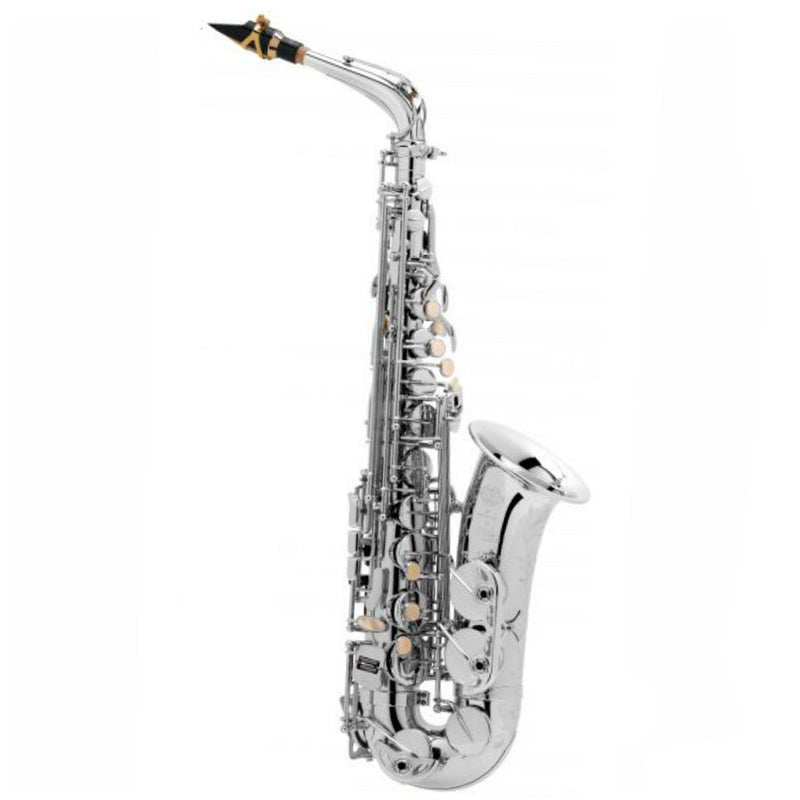 Selmer Paris Model 52JS 'Series II Jubilee' Alto Saxophone in Silver Plate BRAND NEW- for sale at BrassAndWinds.com