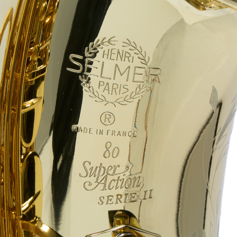 Selmer Paris Model 52U 'Series II Jubilee' Alto Saxophone SN 854008 OPEN BOX- for sale at BrassAndWinds.com