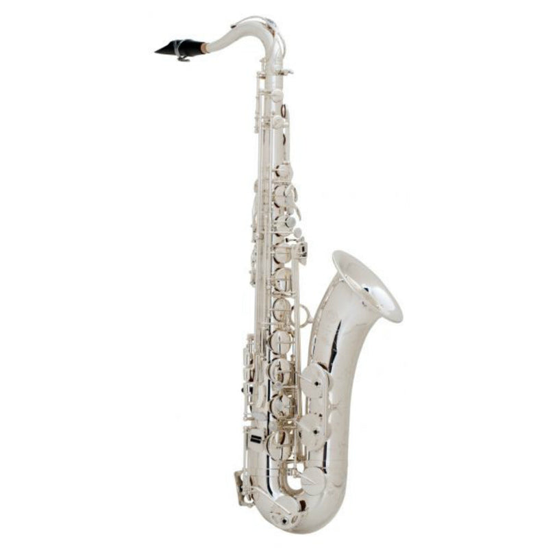 Selmer Paris Model 54JS 'Series II Jubilee' Tenor Saxophone in Silver Plate BRAND NEW- for sale at BrassAndWinds.com