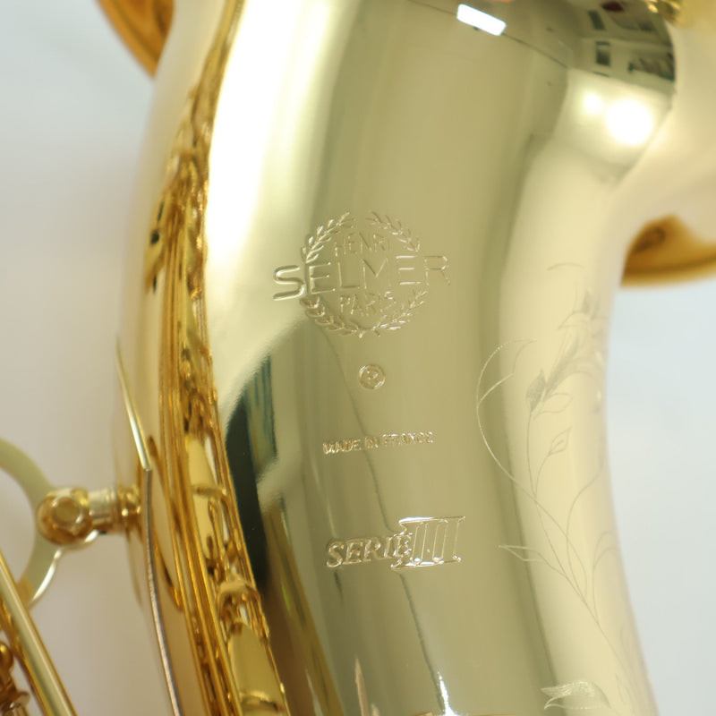 Selmer Paris Model 64J Series III Jubilee Bb Tenor Saxophone BRAND N The Mighty Quinn Brass and Winds