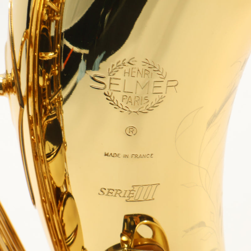 Selmer Paris Model 64J 'Series III Jubilee' Bb Tenor Saxophone SN 848463 SUPERB- for sale at BrassAndWinds.com