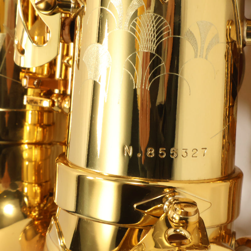 Selmer Paris Model 82SIG 'Signature' Alto Saxophone in Gold Lacquer SN 855327 GORGEOUS- for sale at BrassAndWinds.com