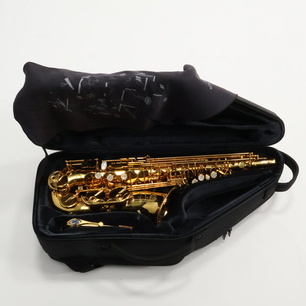 Selmer Paris Model 82SIG 'Signature' Alto Saxophone in Gold Lacquer SN 855327 GORGEOUS- for sale at BrassAndWinds.com