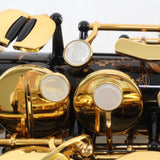 Selmer Paris Model 92BL 'Supreme' Alto Saxophone in Black Lacquer MINT CONDITION- for sale at BrassAndWinds.com