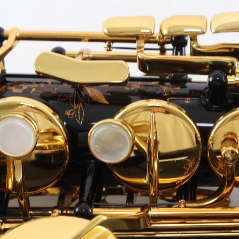 Selmer Paris Model 92BL 'Supreme' Alto Saxophone in Black Lacquer MINT CONDITION- for sale at BrassAndWinds.com