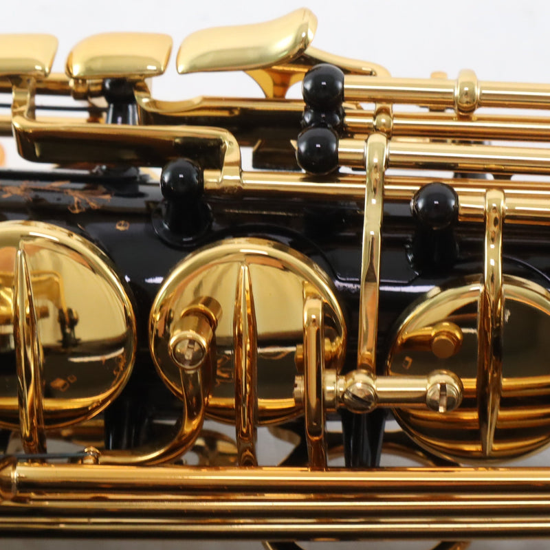 Selmer Paris Model 92BL 'Supreme' Alto Saxophone in Black Lacquer MINT CONDITION- for sale at BrassAndWinds.com