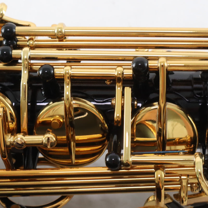 Selmer Paris Model 92BL 'Supreme' Alto Saxophone in Black Lacquer MINT CONDITION- for sale at BrassAndWinds.com