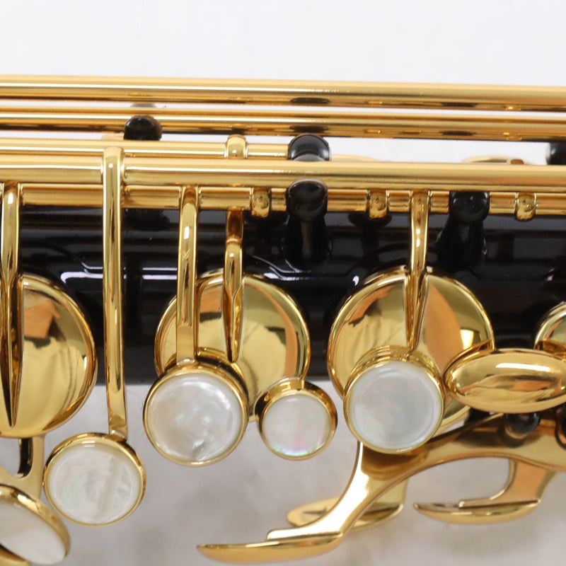 Selmer Paris Model 92BL 'Supreme' Alto Saxophone in Black Lacquer MINT CONDITION- for sale at BrassAndWinds.com
