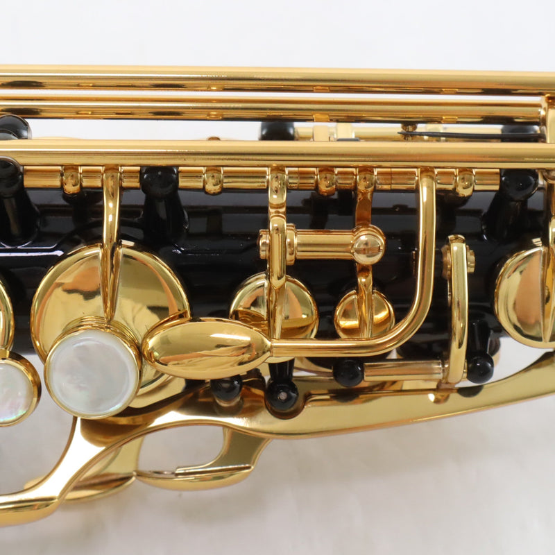 Selmer Paris Model 92BL 'Supreme' Alto Saxophone in Black Lacquer MINT CONDITION- for sale at BrassAndWinds.com