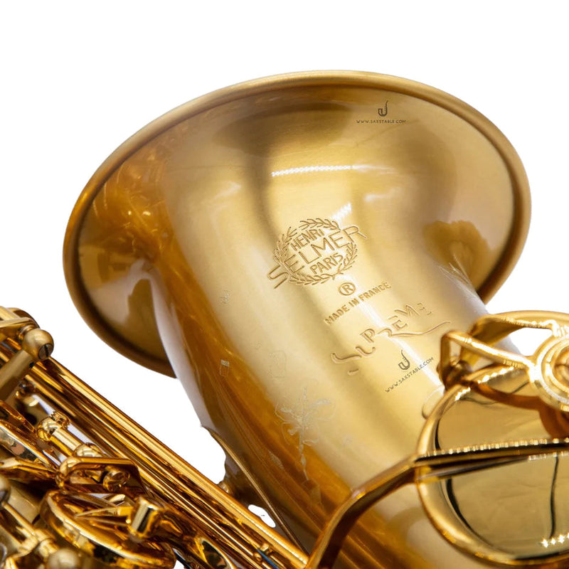 Selmer Paris Model 92M 'Supreme' Alto Saxophone in Matte Lacquer BRAND NEW- for sale at BrassAndWinds.com
