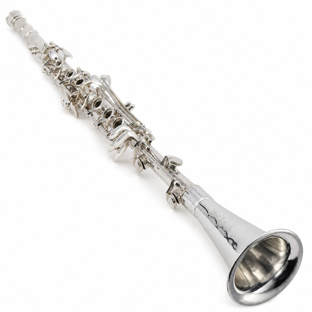 Selmer Paris Professional Metal Bb Clarinet in Silver Plate