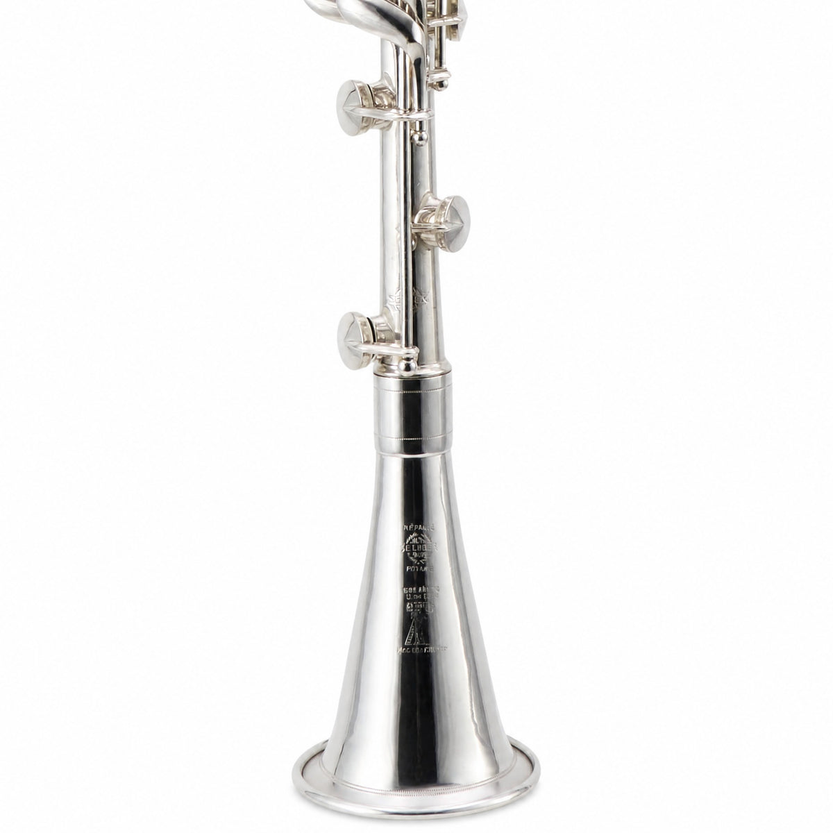 Selmer Paris Professional Metal Bb Clarinet in Silver Plate