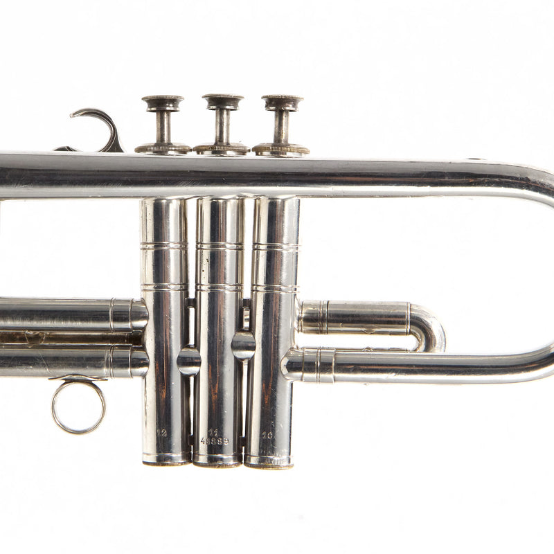 Selmer Paris Radial Model Trumpet in C SN 48889 NICE- for sale at BrassAndWinds.com