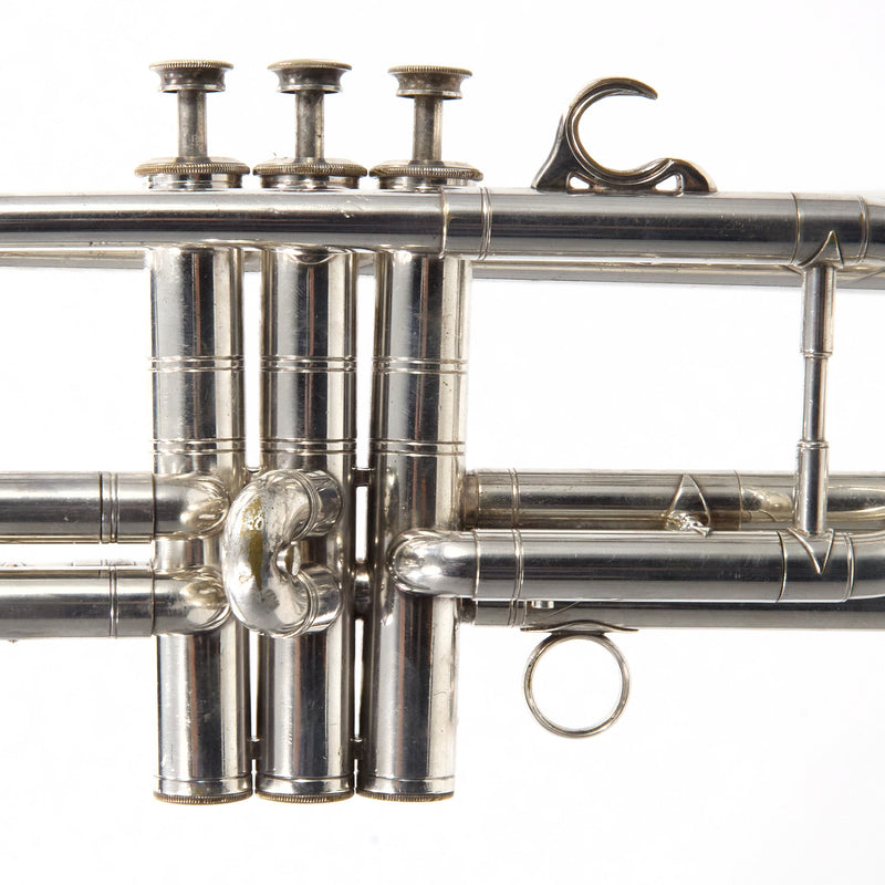 Selmer Paris Radial Model Trumpet in C SN 48889 NICE- for sale at BrassAndWinds.com
