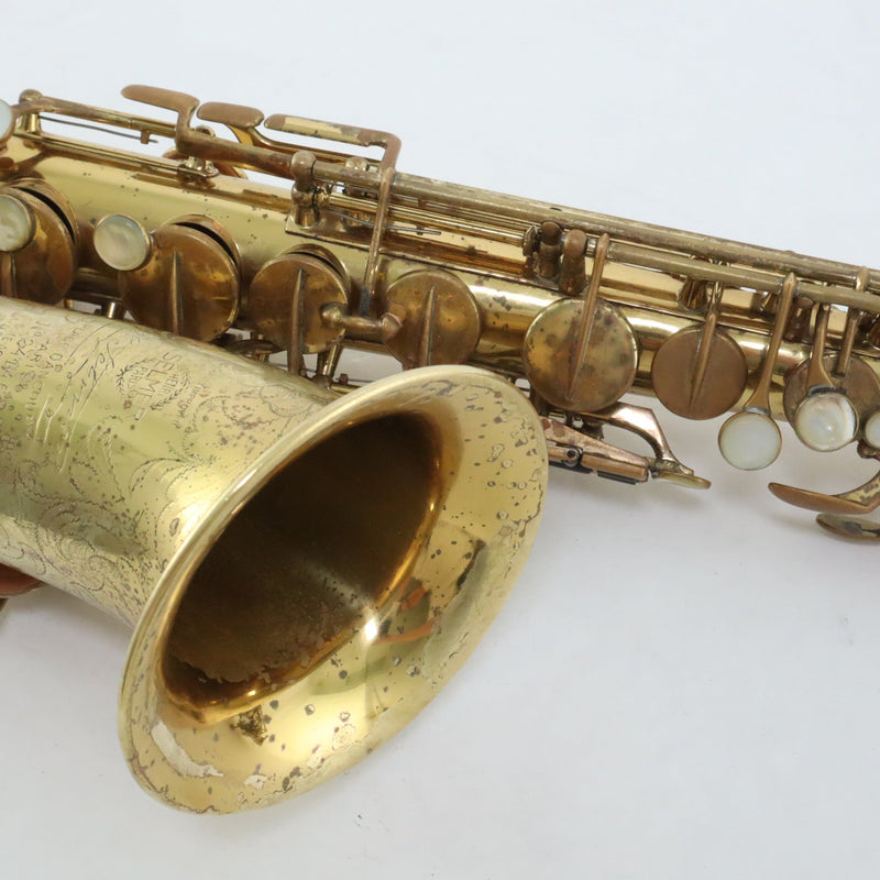 Selmer Paris Radio Improved Alto Saxophone 'Jimmy Dorsey' SN 24146 NICE- for sale at BrassAndWinds.com