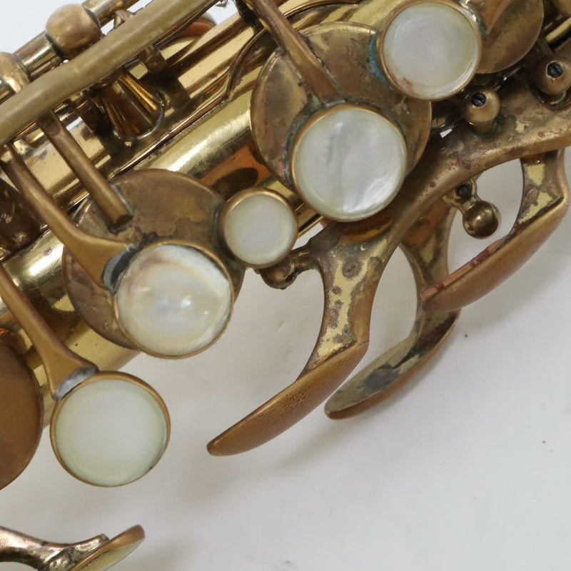 Selmer Paris Radio Improved Alto Saxophone 'Jimmy Dorsey' SN 24146 NICE- for sale at BrassAndWinds.com
