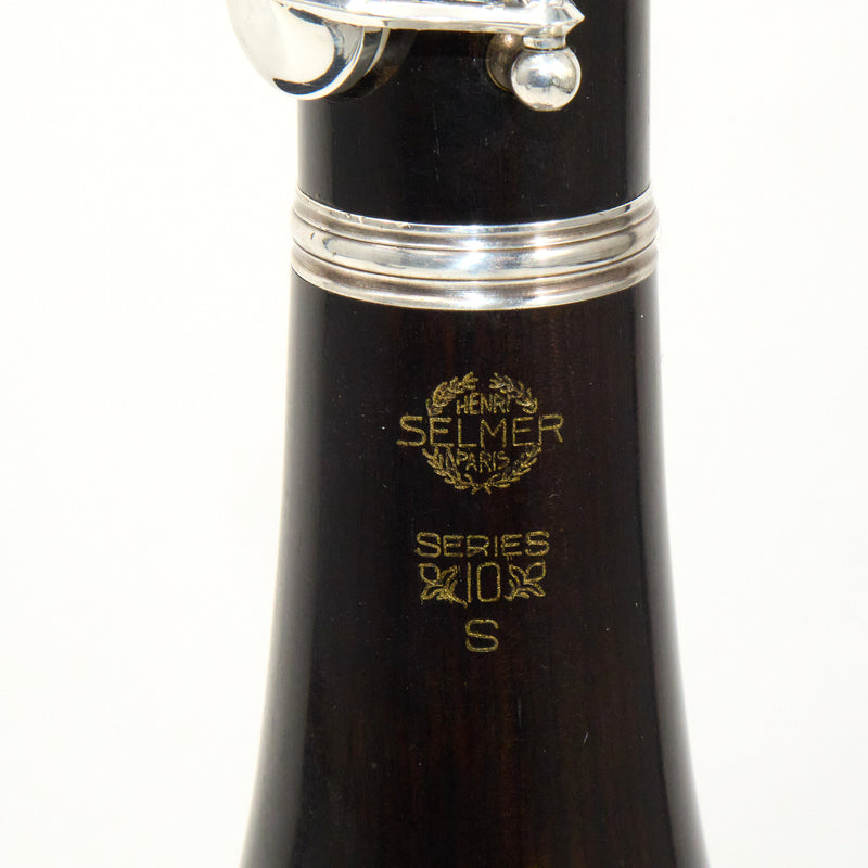 Selmer Paris Series 10S Professional Bb Clarinet SN B0646 FRESH OVERHAUL- for sale at BrassAndWinds.com