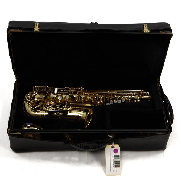 Selmer Paris Super Action 80 Alto Saxophone SN 336137 NICE- for sale at BrassAndWinds.com