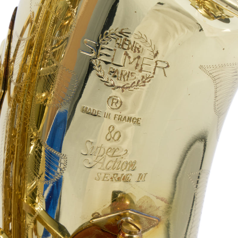 Selmer Paris Super Action 80 Series II Alto Saxophone SN 586802 NICE