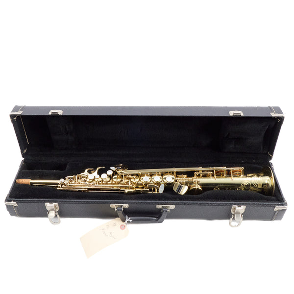 Selmer Paris Super Action 80 Series II Soprano Saxophone SN 464228 NICE- for sale at BrassAndWinds.com