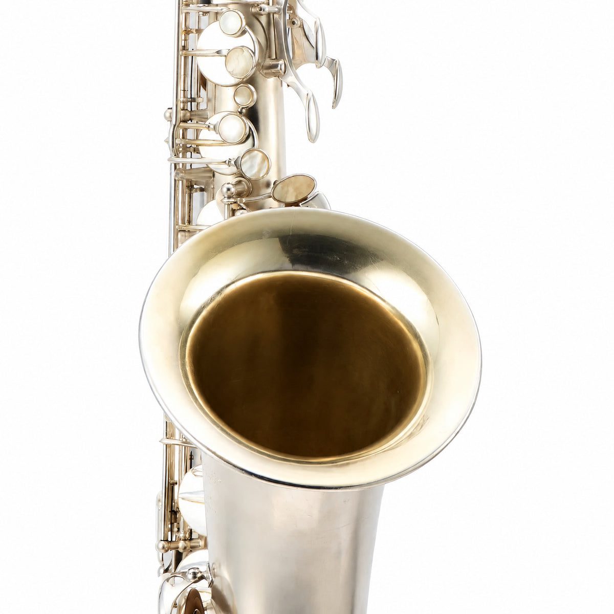 Selmer Paris Super Balanced Action Professional Tenor Saxophone in Silver Plate SN 44631
