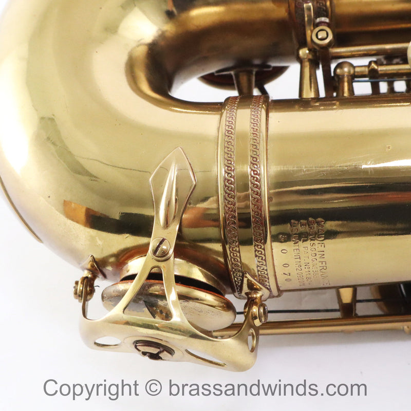Selmer Paris Super Balanced Action Tenor Saxophone SN 50070 VERY NICE- for sale at BrassAndWinds.com