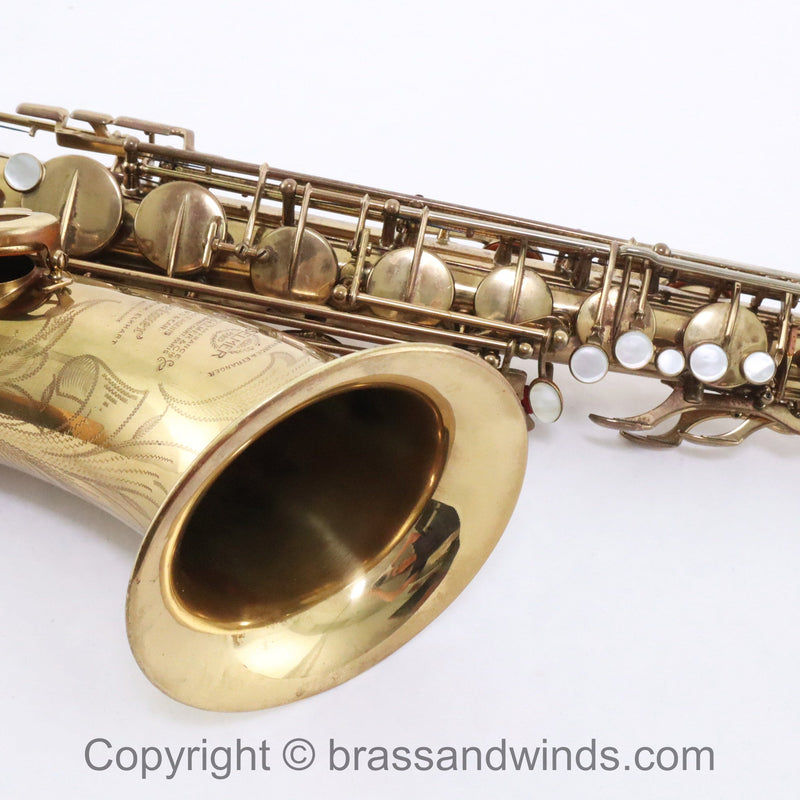Selmer Paris Super Balanced Action Tenor Saxophone SN 50070 VERY NICE- for sale at BrassAndWinds.com