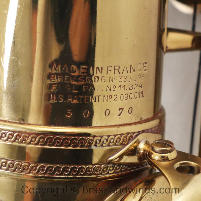Selmer Paris Super Balanced Action Tenor Saxophone SN 50070 VERY NICE- for sale at BrassAndWinds.com