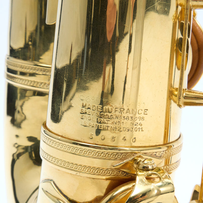 Selmer Paris Super Balanced Action Tenor Saxophone SN 50540 GOLD PLATE- for sale at BrassAndWinds.com