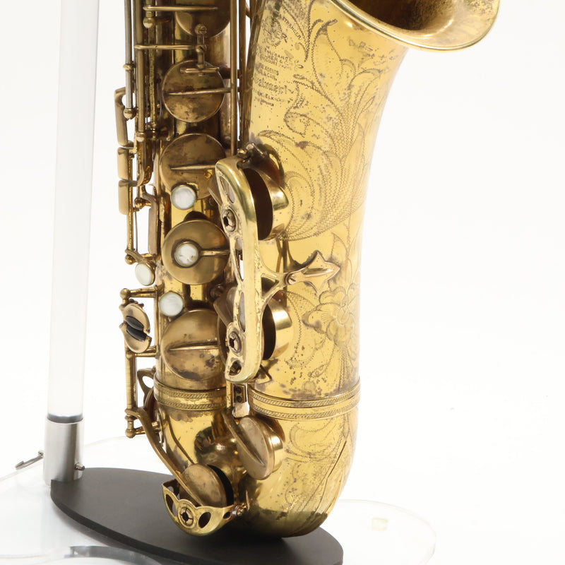 Selmer Paris Super Balanced Action Tenor Saxophone in Original Lacquer SN 54700 EXCELLENT- for sale at BrassAndWinds.com