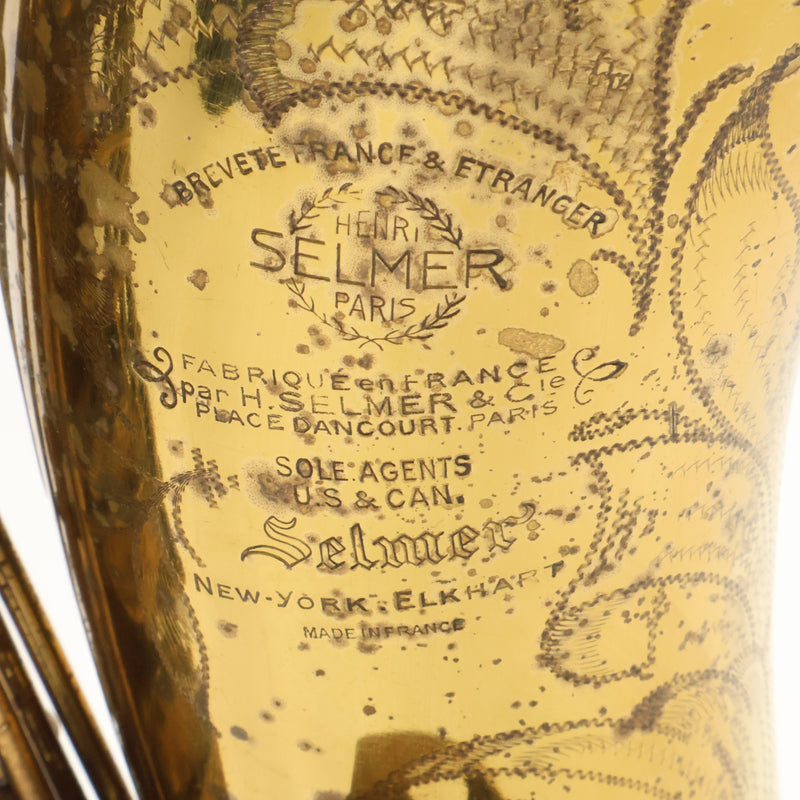 Selmer Paris Super Balanced Action Tenor Saxophone in Original Lacquer SN 54700 EXCELLENT- for sale at BrassAndWinds.com