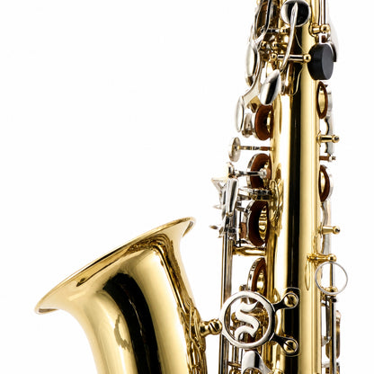 Selmer SAS201 Student Alto Saxophone in Clear Lacquer