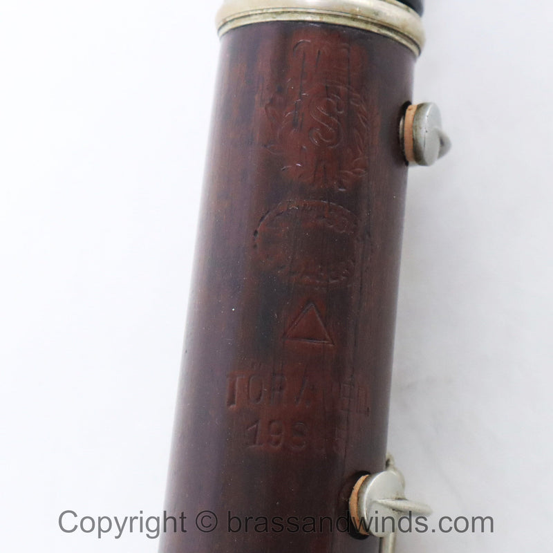 Stowasser Tarogato SN 19865 Wood Soprano Saxophone EXCELLENT- for sale at BrassAndWinds.com