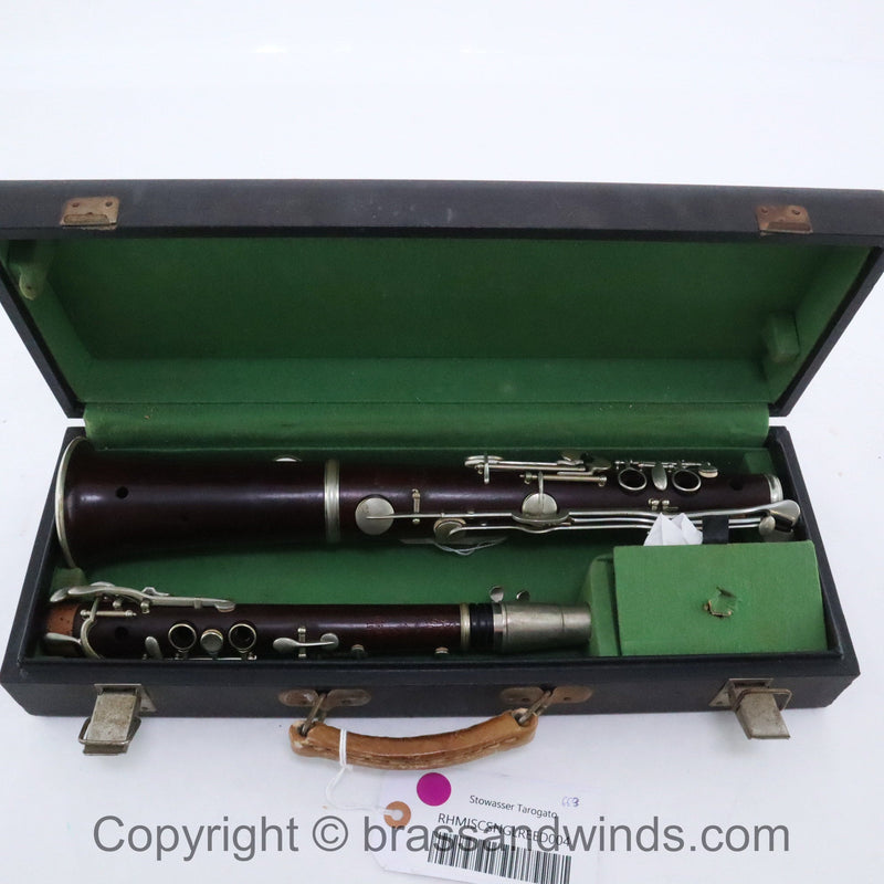 Stowasser Tarogato SN 19865 Wood Soprano Saxophone EXCELLENT- for sale at BrassAndWinds.com