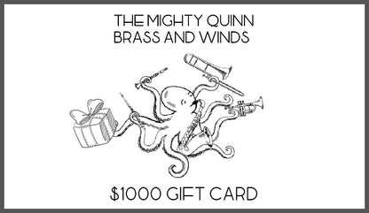 The Mighty Quinn Brass and Winds Gift Cards