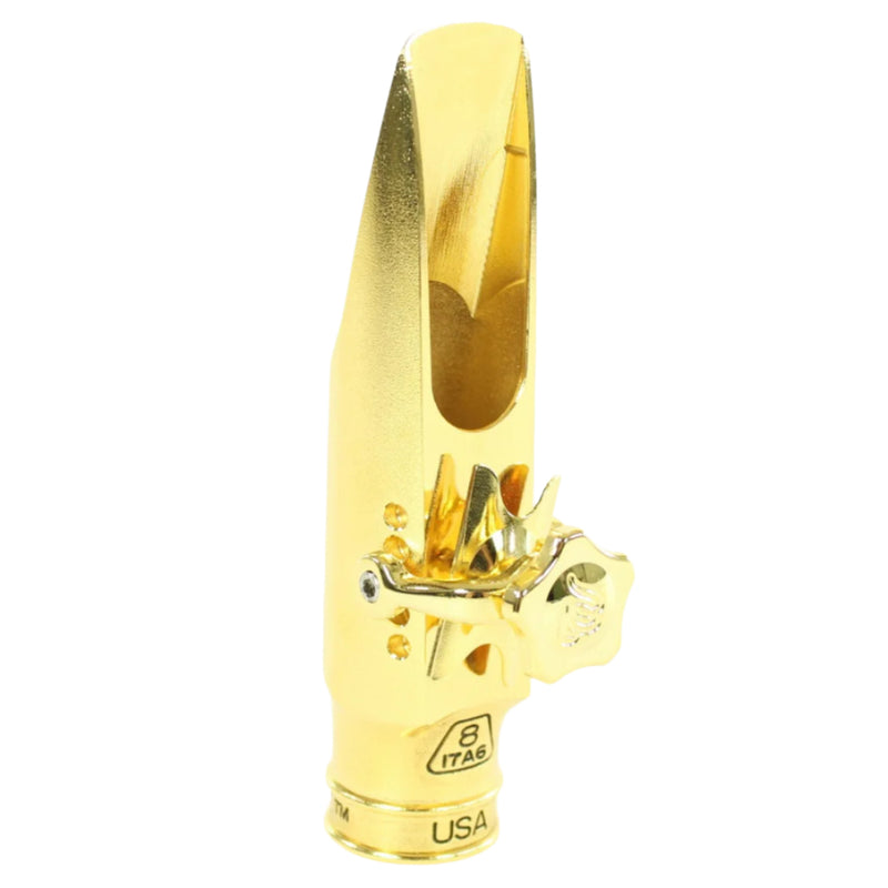 Theo Wanne AMBIKA2 Gold 8 Tenor Saxophone Mouthpiece OPEN BOX- for sale at BrassAndWinds.com
