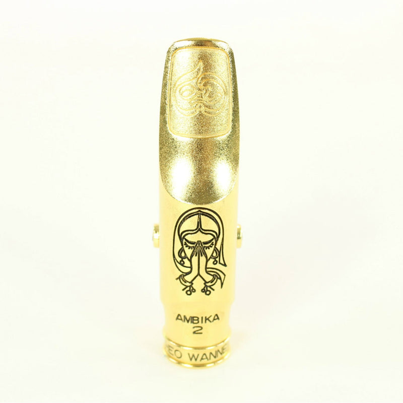 Theo Wanne AMBIKA2 Gold 8 Tenor Saxophone Mouthpiece OPEN BOX- for sale at BrassAndWinds.com