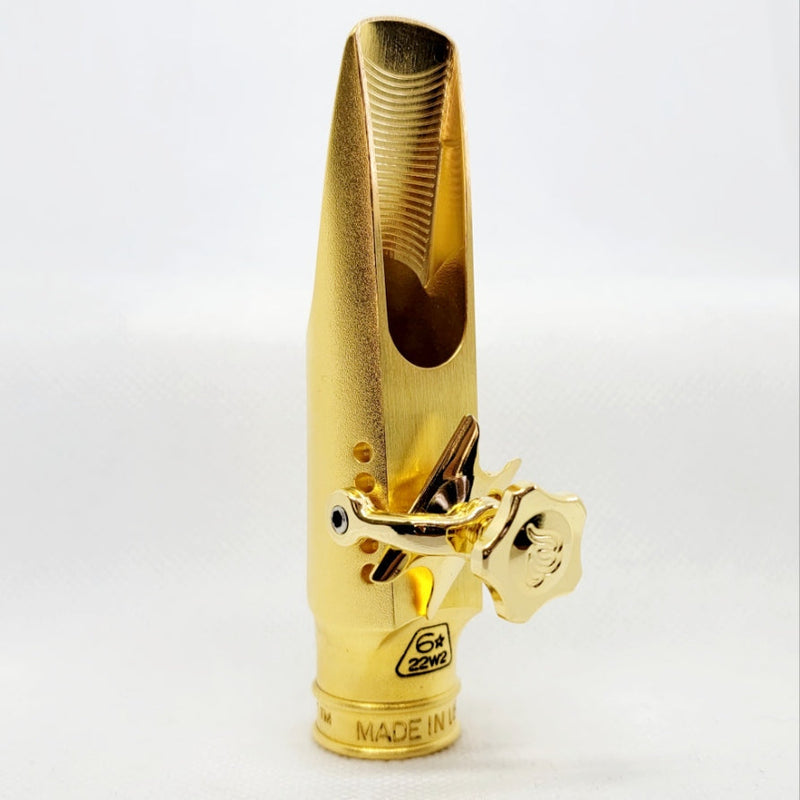 Theo Wanne AMBIKA3 Gold 6* Tenor Saxophone Mouthpiece NEW OLD STOCK- for sale at BrassAndWinds.com