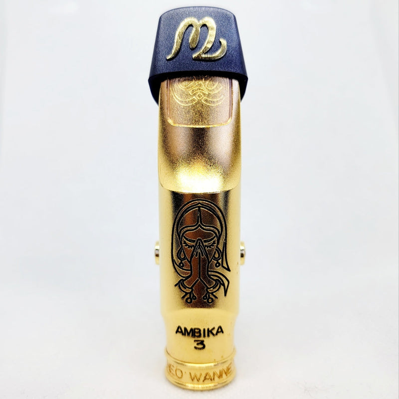 Theo Wanne AMBIKA3 Gold 7* Tenor Saxophone Mouthpiece OPEN BOX- for sale at BrassAndWinds.com