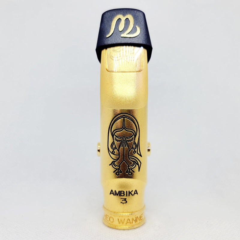 Theo Wanne AMBIKA3 Gold 8 Tenor Saxophone Mouthpiece OPEN BOX- for sale at BrassAndWinds.com