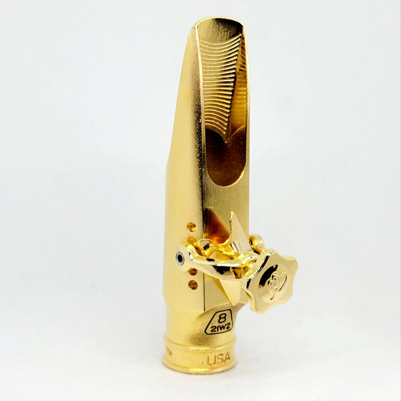 Theo Wanne AMBIKA3 Gold 8 Tenor Saxophone Mouthpiece OPEN BOX- for sale at BrassAndWinds.com