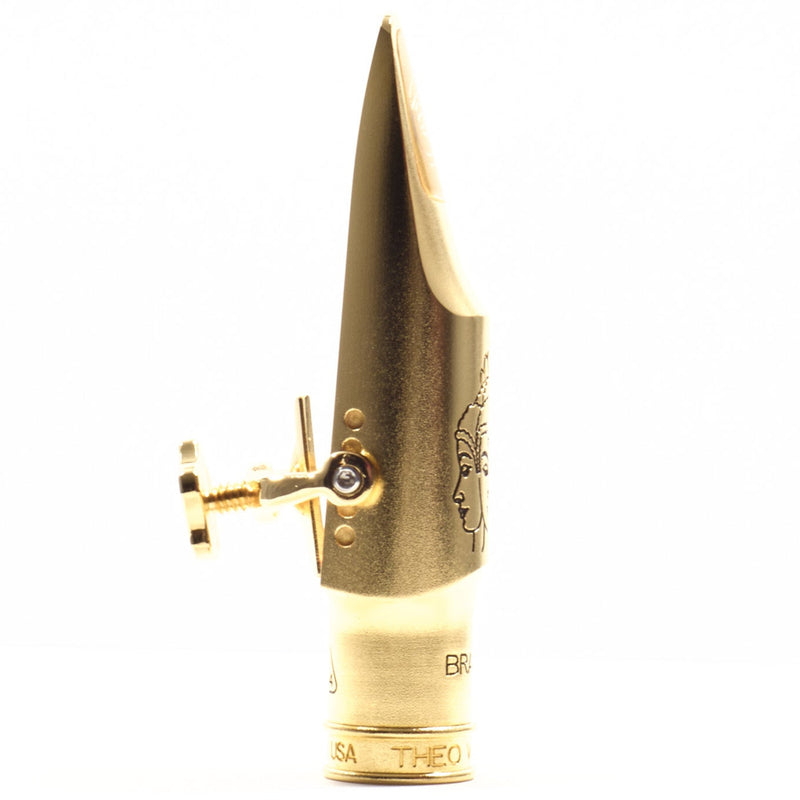 Theo Wanne BRAHMA Gold 7* Tenor Saxophone Mouthpiece OPEN BOX- for sale at BrassAndWinds.com