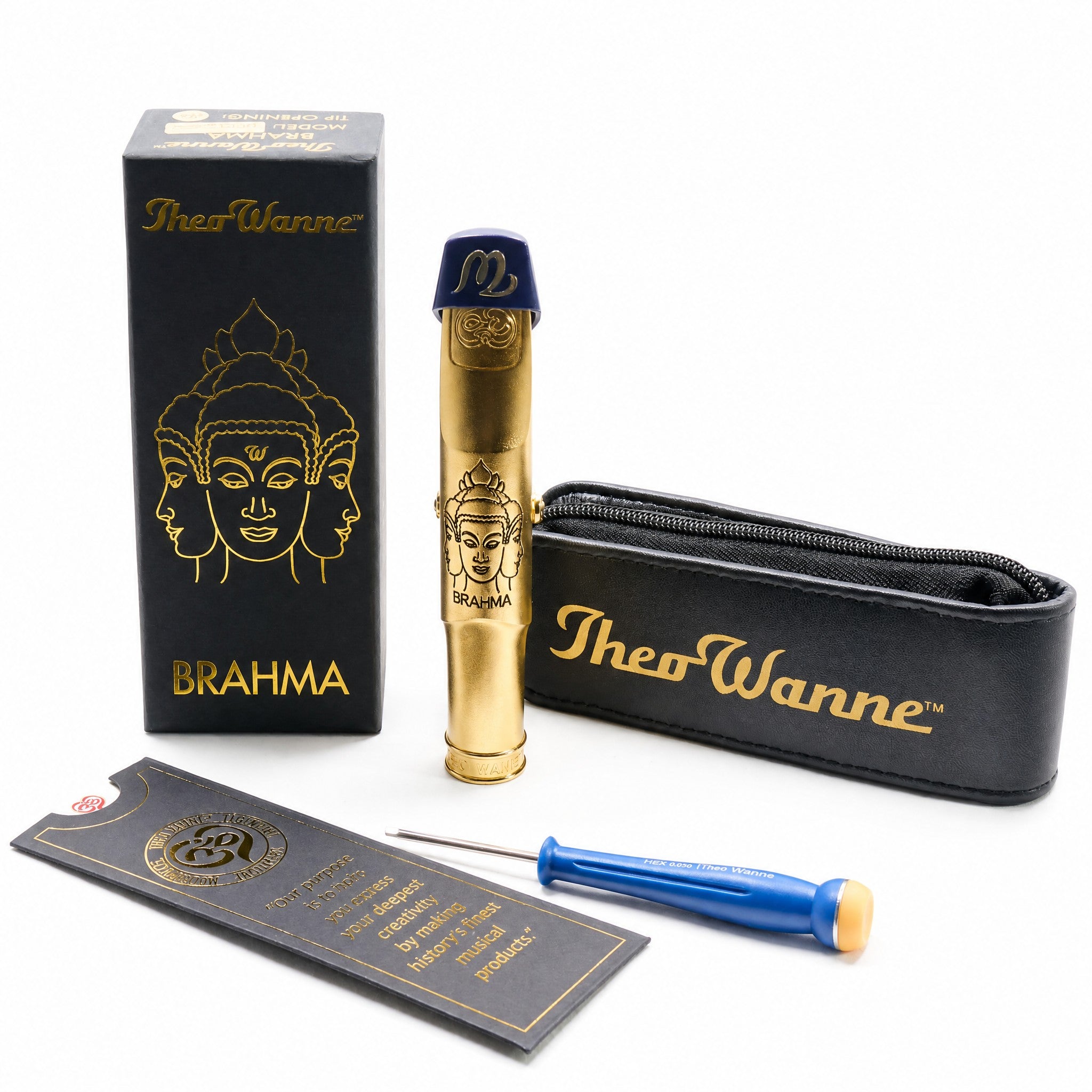 Theo Wanne BRAHMA Gold 8* Baritone Saxophone Mouthpiece