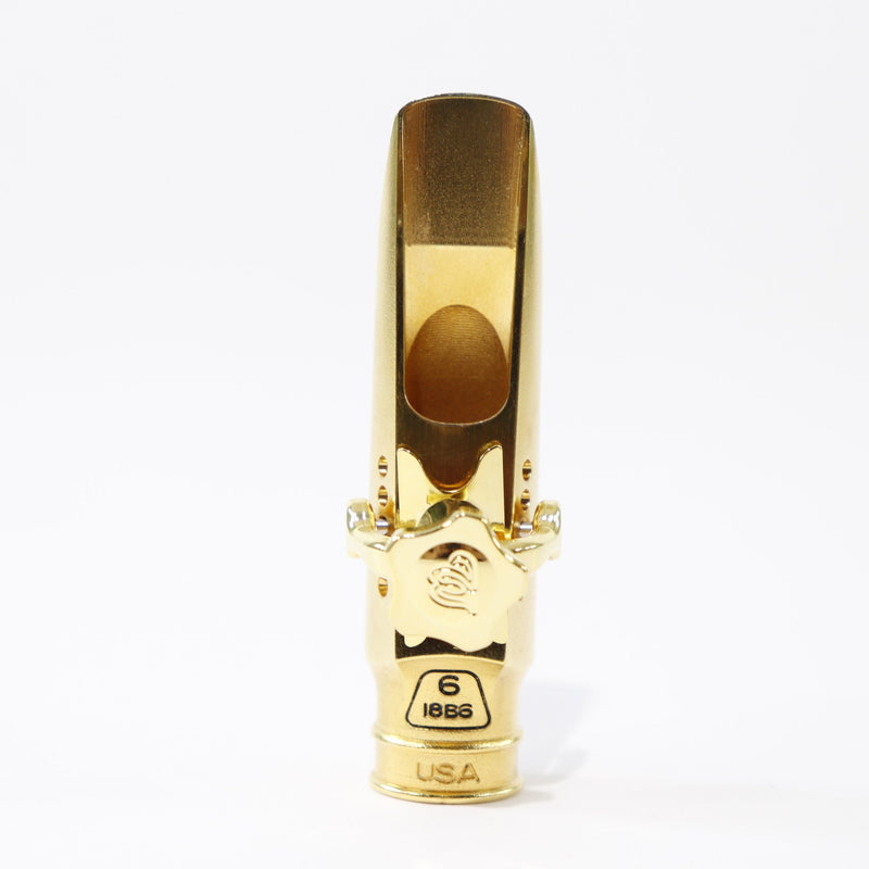 Theo Wanne DURGA3 Gold 6 Alto Saxophone Mouthpiece OPEN BOX- for sale at BrassAndWinds.com