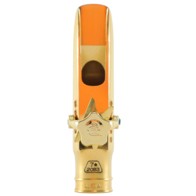 Theo Wanne DURGA4 Gold 7* Tenor Saxophone Mouthpiece OPEN BOX- for sale at BrassAndWinds.com