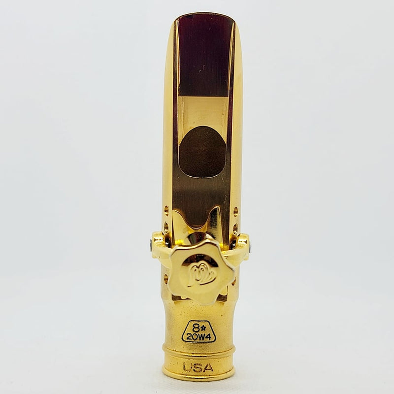 Theo Wanne DURGA4 Gold 8* Tenor Saxophone Mouthpiece NEW OLD STOCK- for sale at BrassAndWinds.com