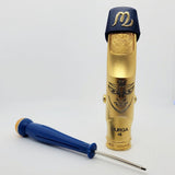 Theo Wanne DURGA4 Gold 8* Tenor Saxophone Mouthpiece NEW OLD STOCK- for sale at BrassAndWinds.com