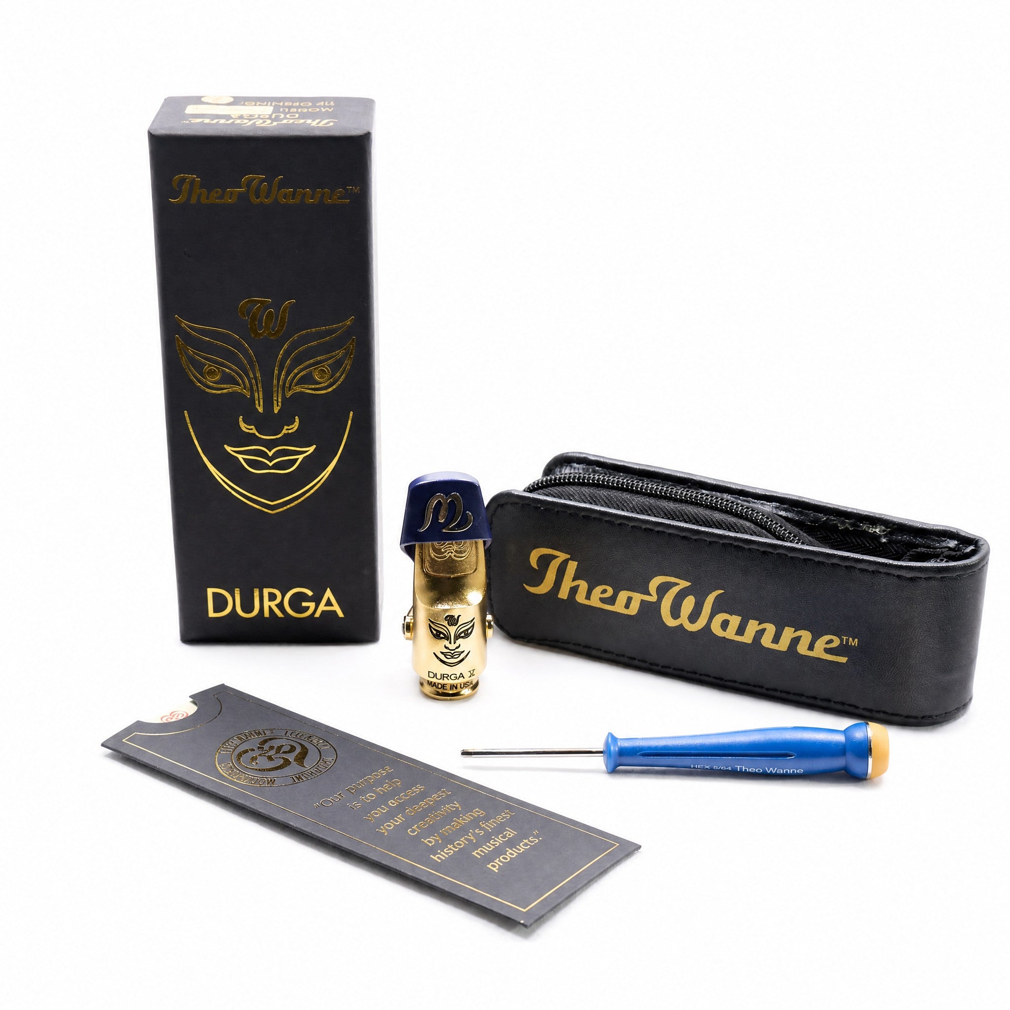 Theo Wanne DURGA5 Gold 7 Soprano Saxophone Mouthpiece