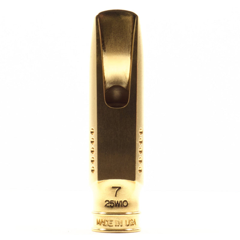 Theo Wanne EARTH2 Gold 7 Alto Saxophone Mouthpiece OPEN BOX- for sale at BrassAndWinds.com